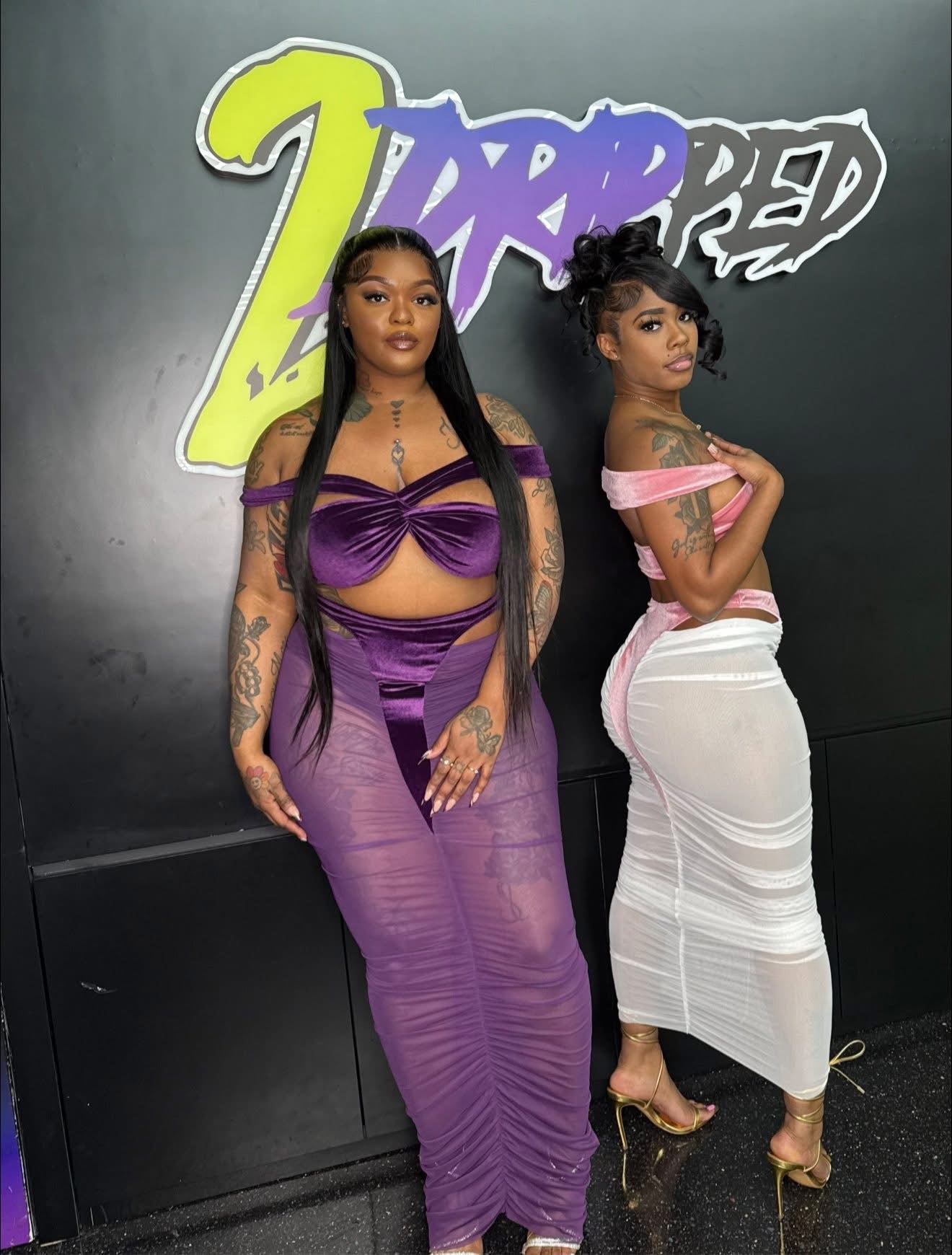 2PC NIGHT OUT DRESS SET (ON HAND)