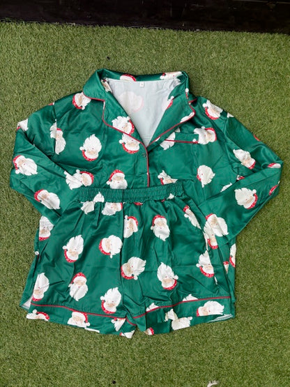 CHRISTMAS PAJAMAS - SHORT SET (ON HAND)
