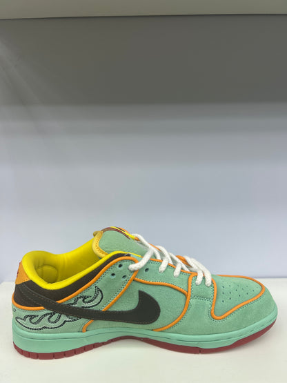 TEAL YELLOW BROWN SNEAKER (ON HAND)