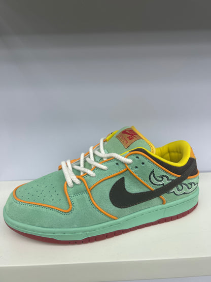 TEAL YELLOW BROWN SNEAKER (ON HAND)